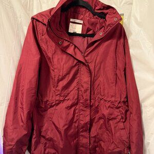 A New Day maroon water-resistant jacket (Size L)